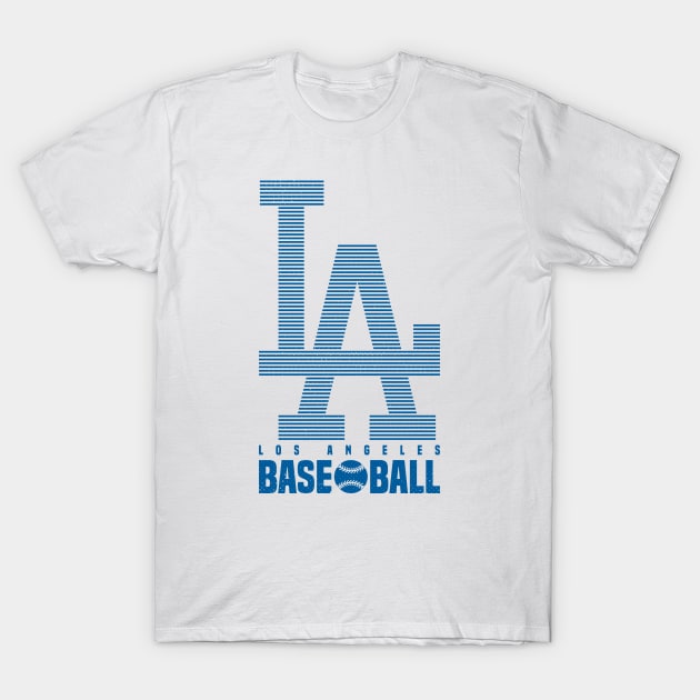 LA Baseball 1 T-Shirt by HooPet